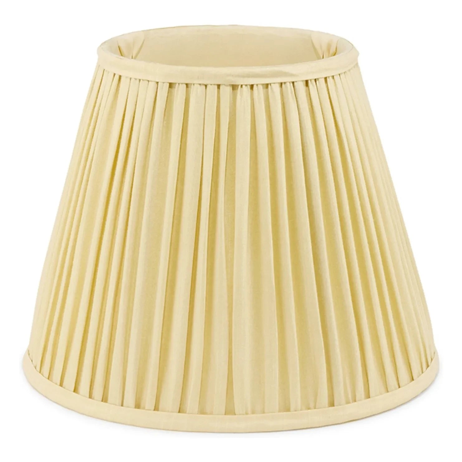 Doing Goods - Kiara Silk Lampshade | Pale Yellow