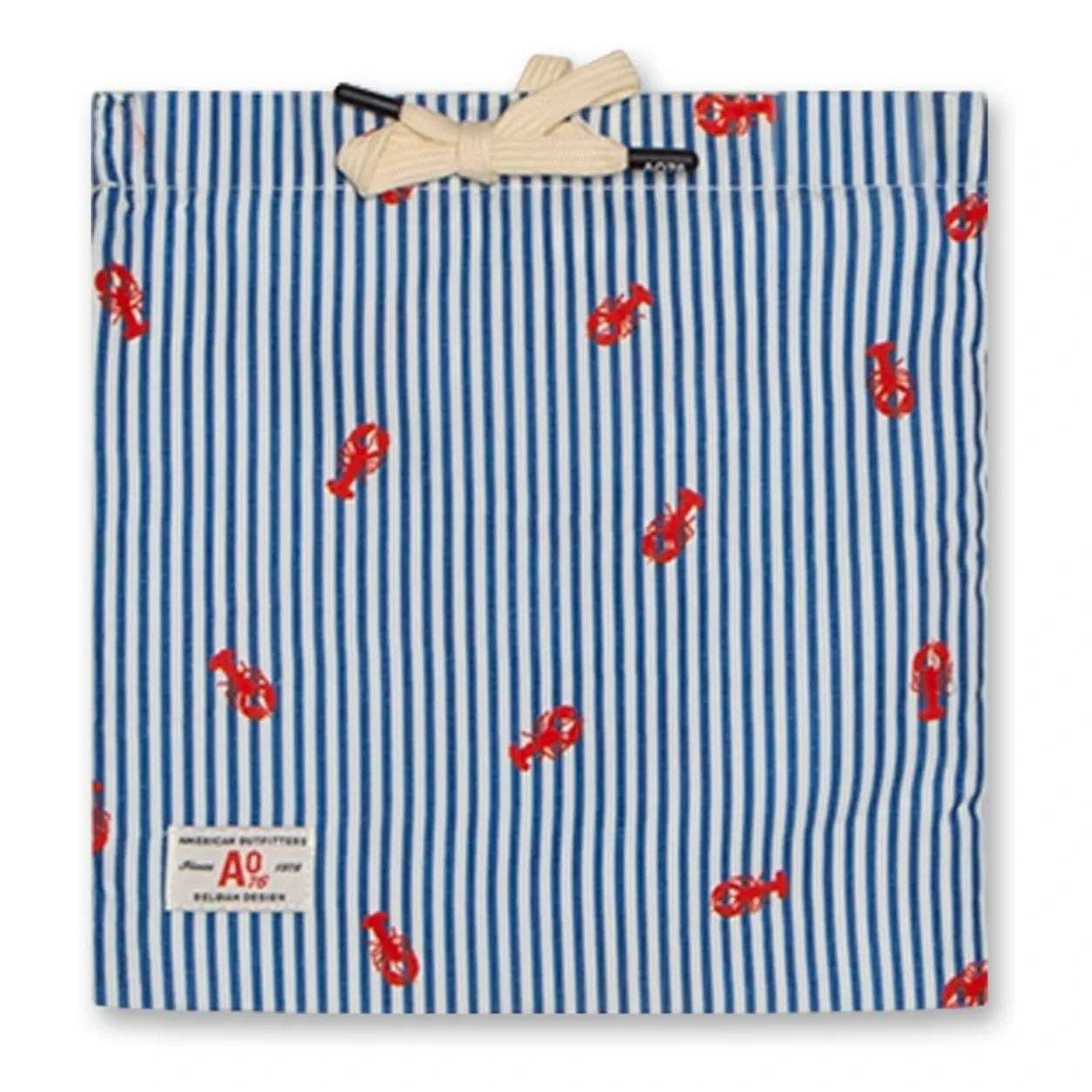 AO76 - Toni Lobster Striped Swimsuit | Blue