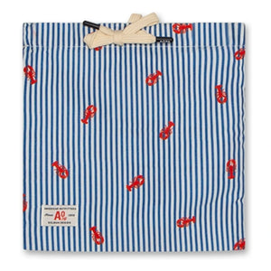 AO76 - Toni Lobster Striped Swimsuit | Blue