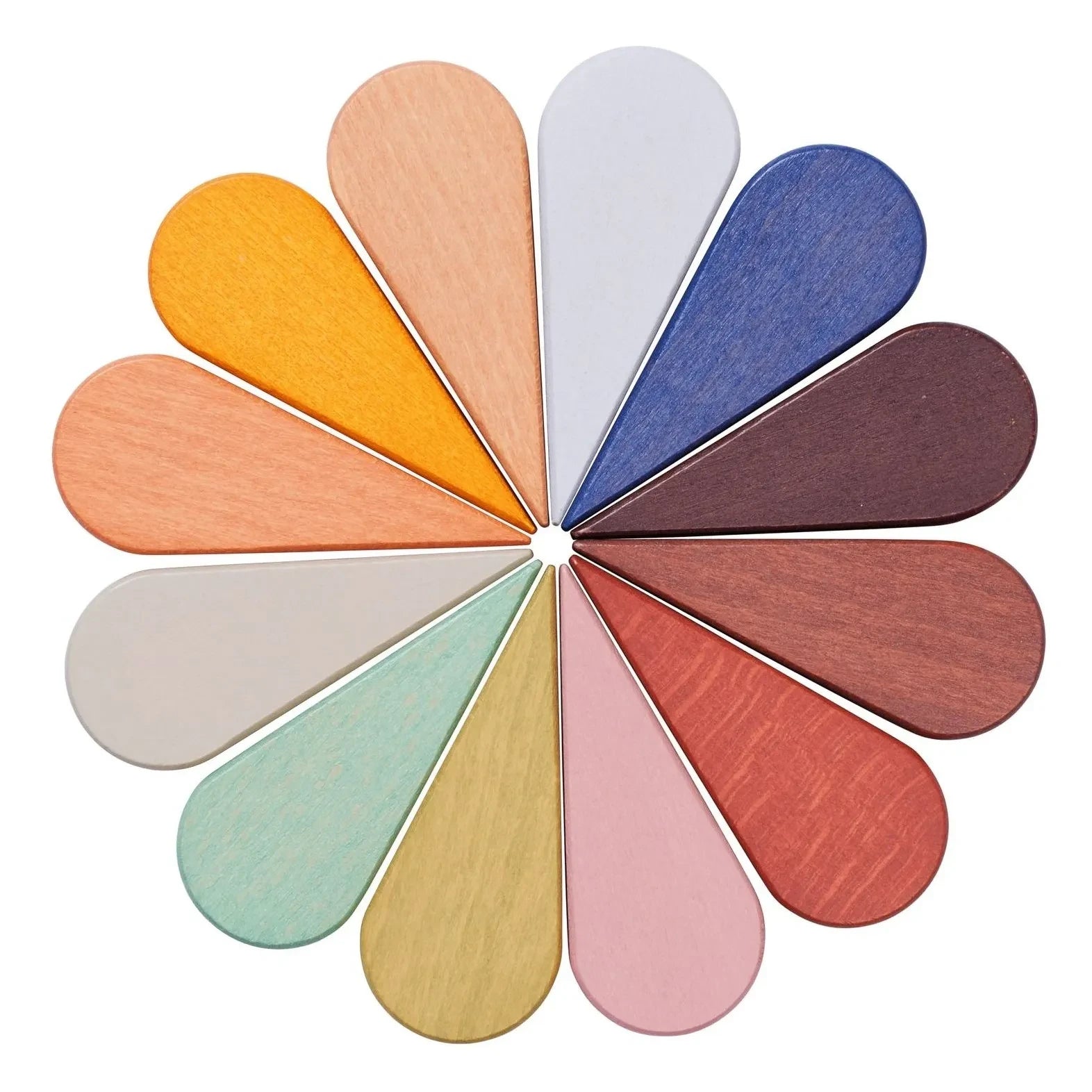 Ferm Living Kids - Petal ahşap bloklar