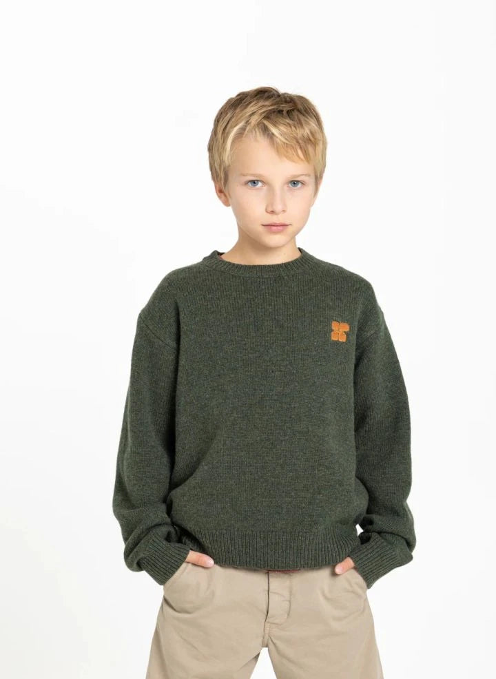 Hundred Pieces - Mika Merino Wool Sweater | Olive
