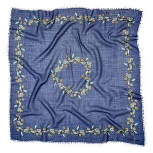 Becksöndergaard - Carna Woo Wool Scarf | Navy Blue