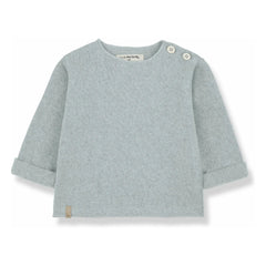 1+ in the family - Chapin T-shirt | Gri mavi