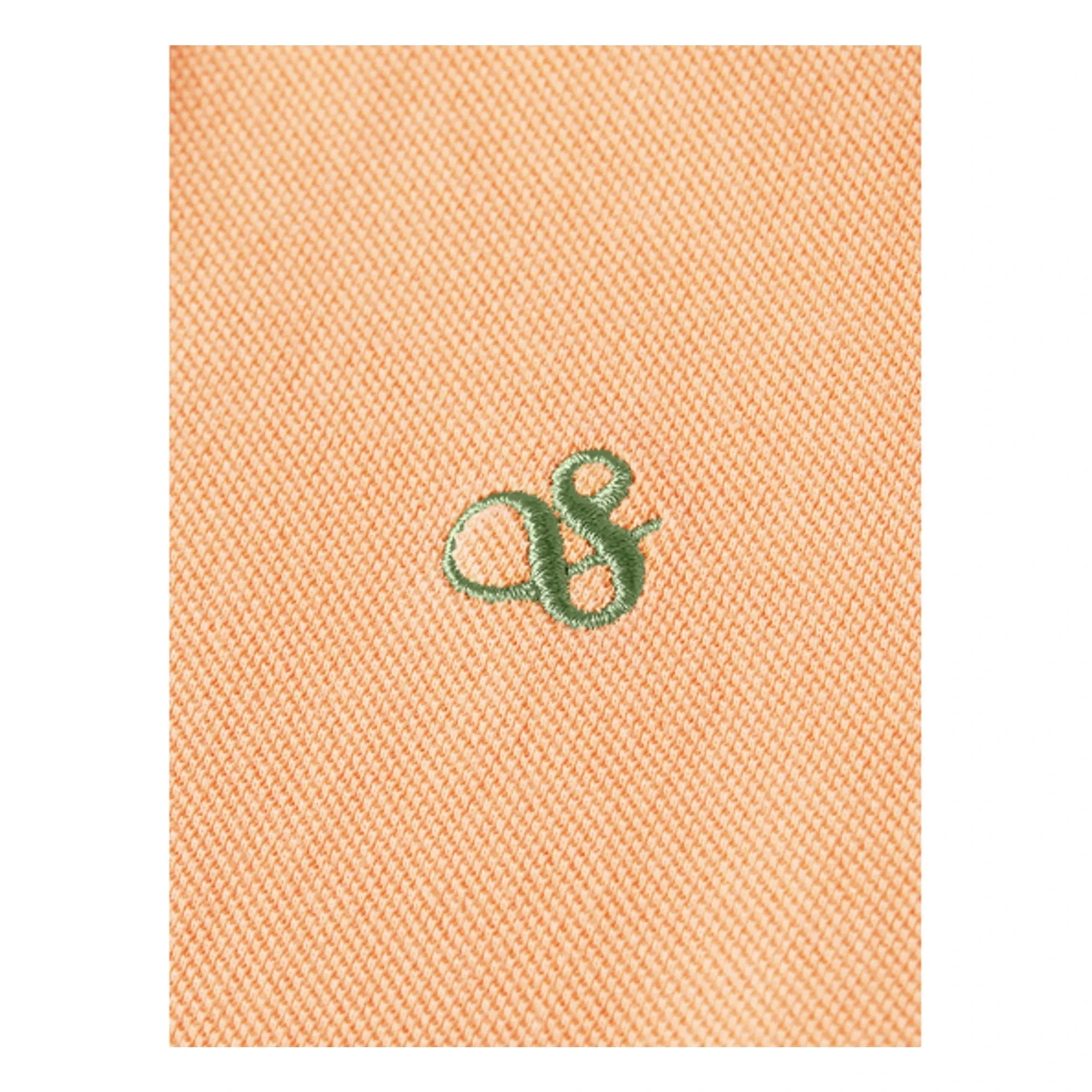Scotch & Soda - İşlemeli logo polo tişört | Mercan