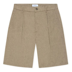 Les Deux - Pleated Reece Shorts | Green