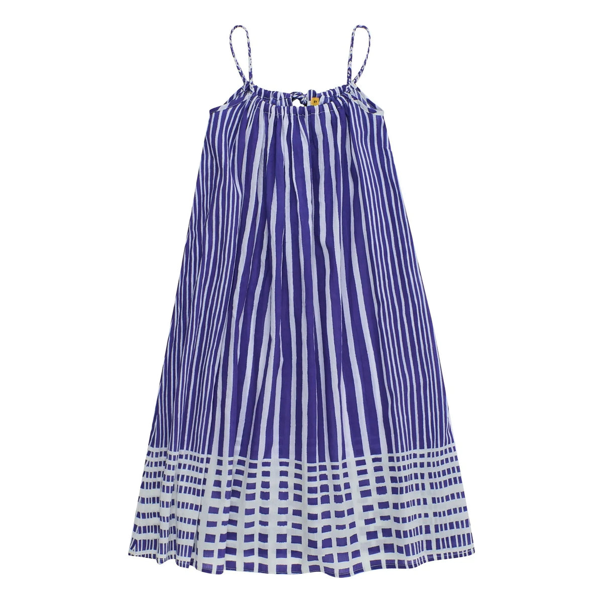 Maison Mangostan - Striped Dress | Blue