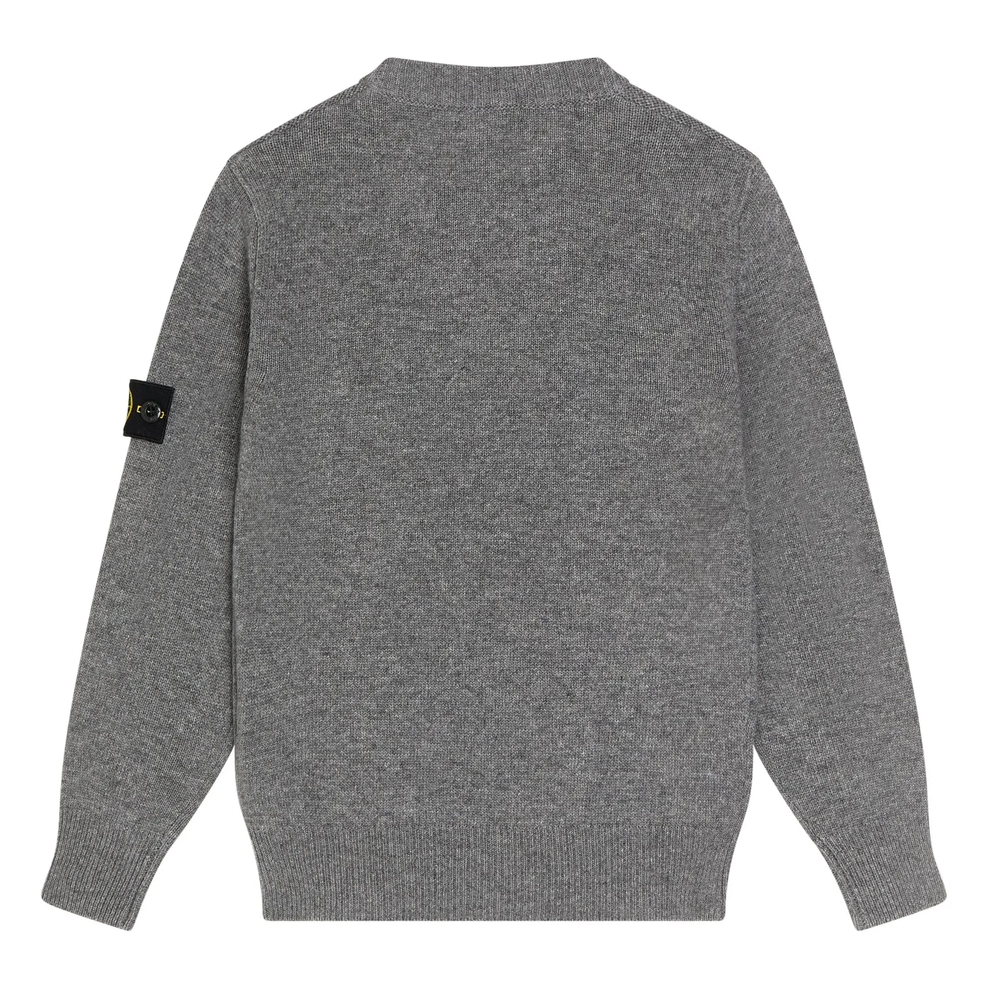 Stone Island - Logo Wool Sweater | Gray