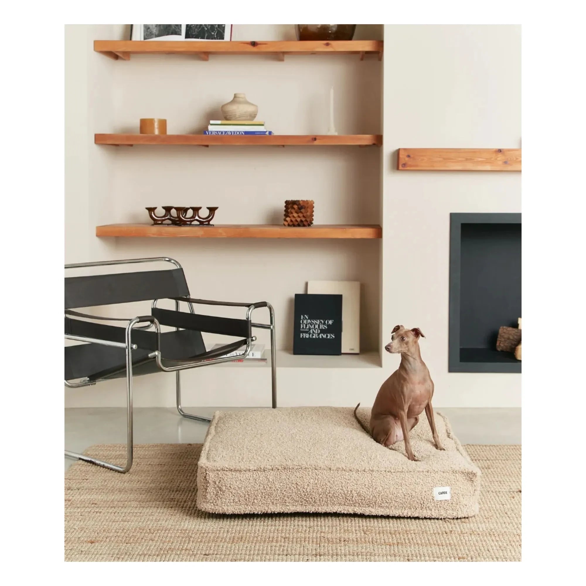 Cafide - Cuadra Buckwheat Dog Bed | Beige
