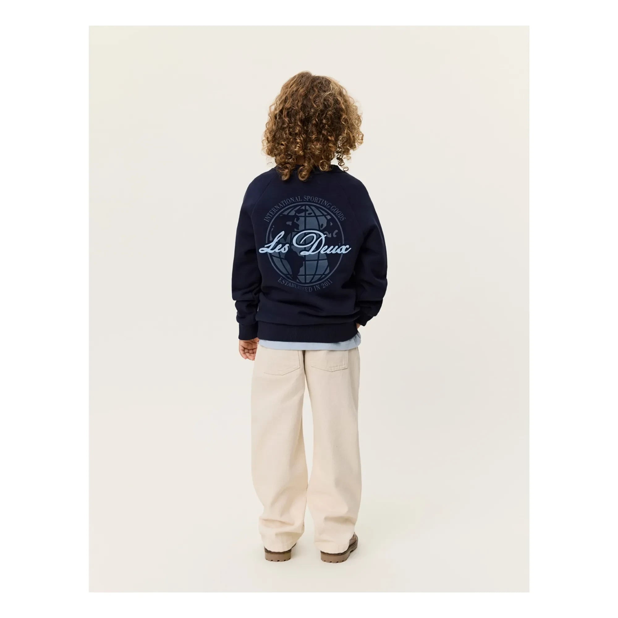 Les Deux - Globe Les Deux Organic Cotton Sweater | Black