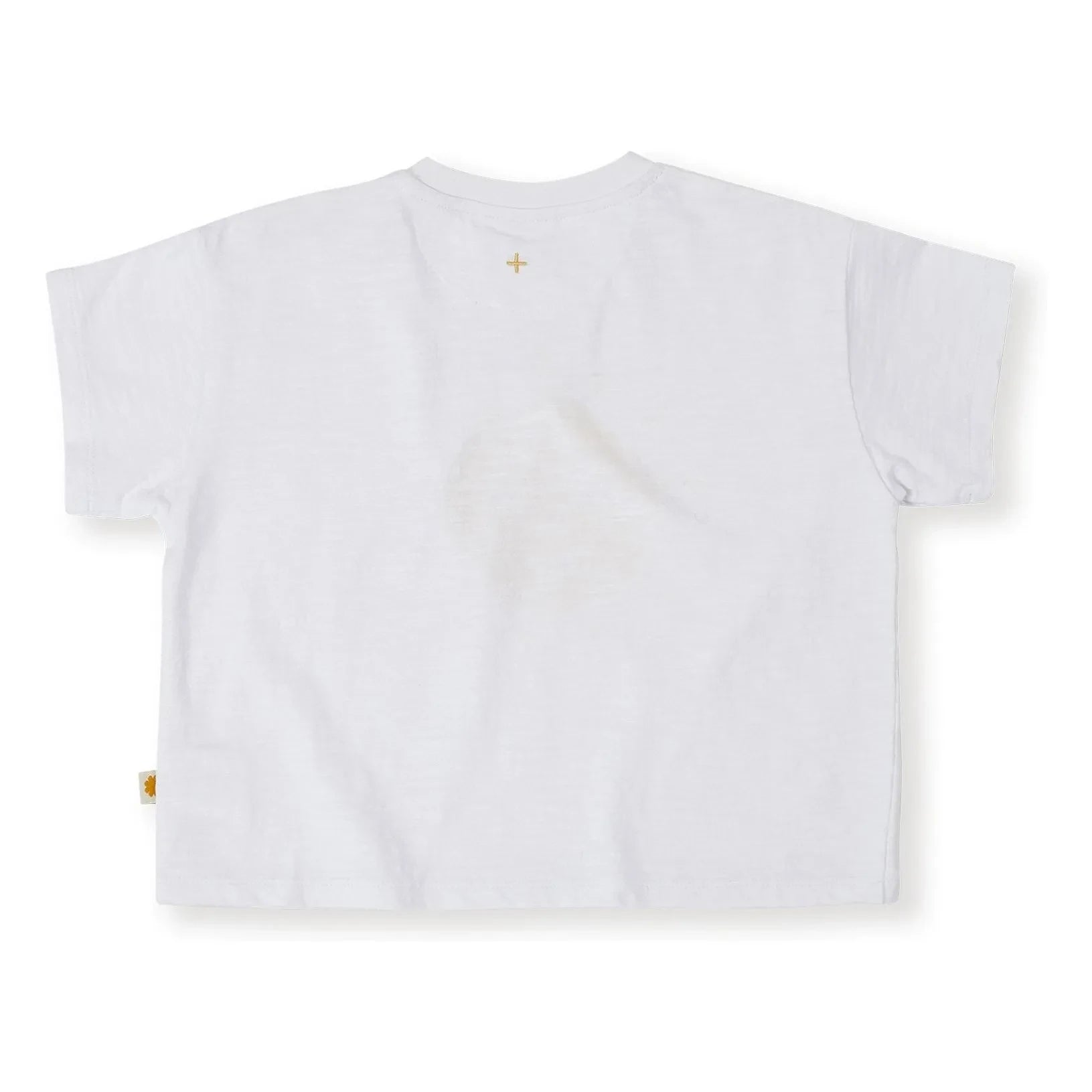 Goldie + Ace - Exclusive Goldie+Ace x Smallable - Oversized Sun T-Shirt | White
