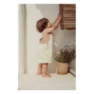 THE LiTTLE POETS - Alice Overalls | Ecru