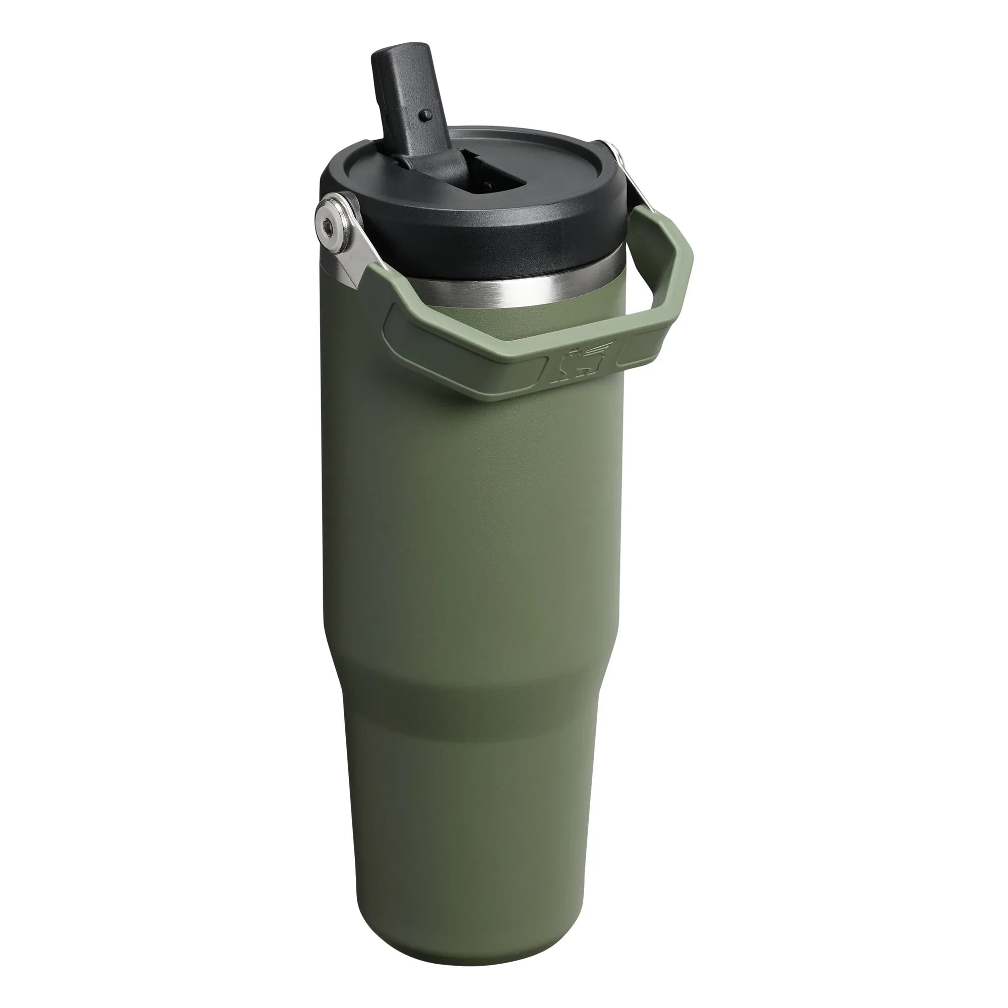 Stanley 1913 - İzole termos bardak - IceFlow Flip Straw 2.0 | Krom yeşili