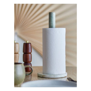 Bloomingville - Emy marble paper towel holder | Green