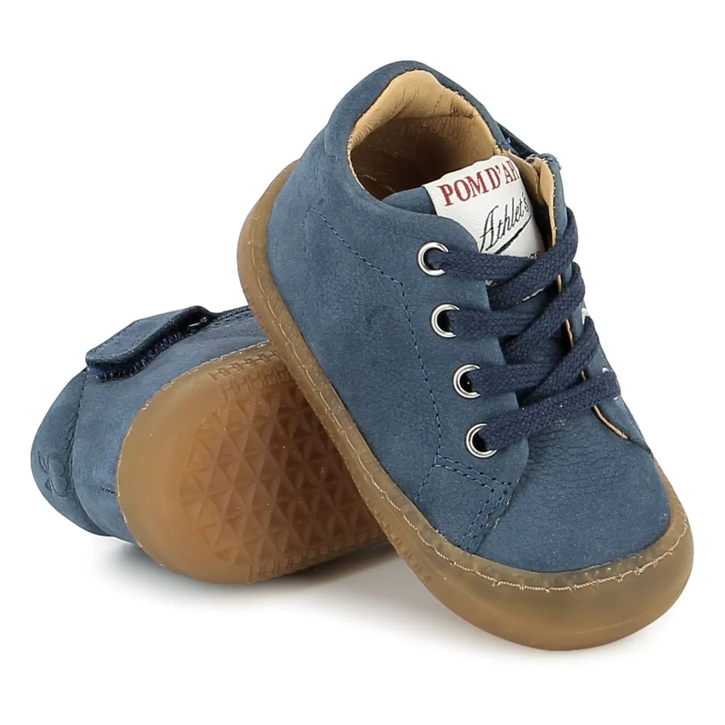 Pom d'Api - Yaka Walk Nubuck Boots | Denim Blue