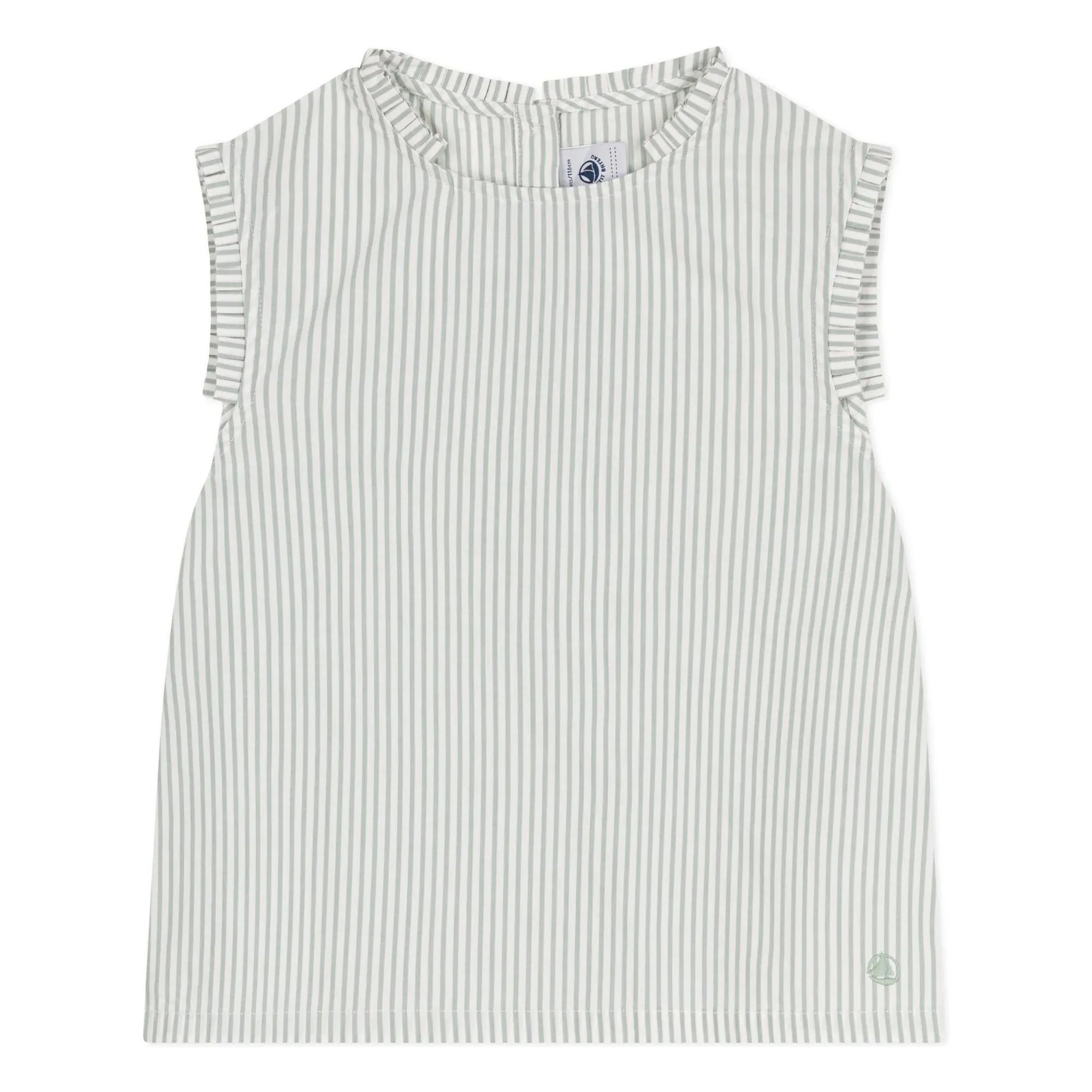 Petit Bateau - Organic Cotton Poplin T-Shirt | White