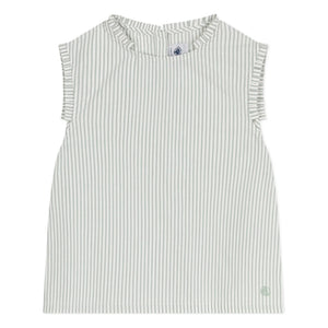 Petit Bateau - Organic Cotton Poplin T-Shirt | White
