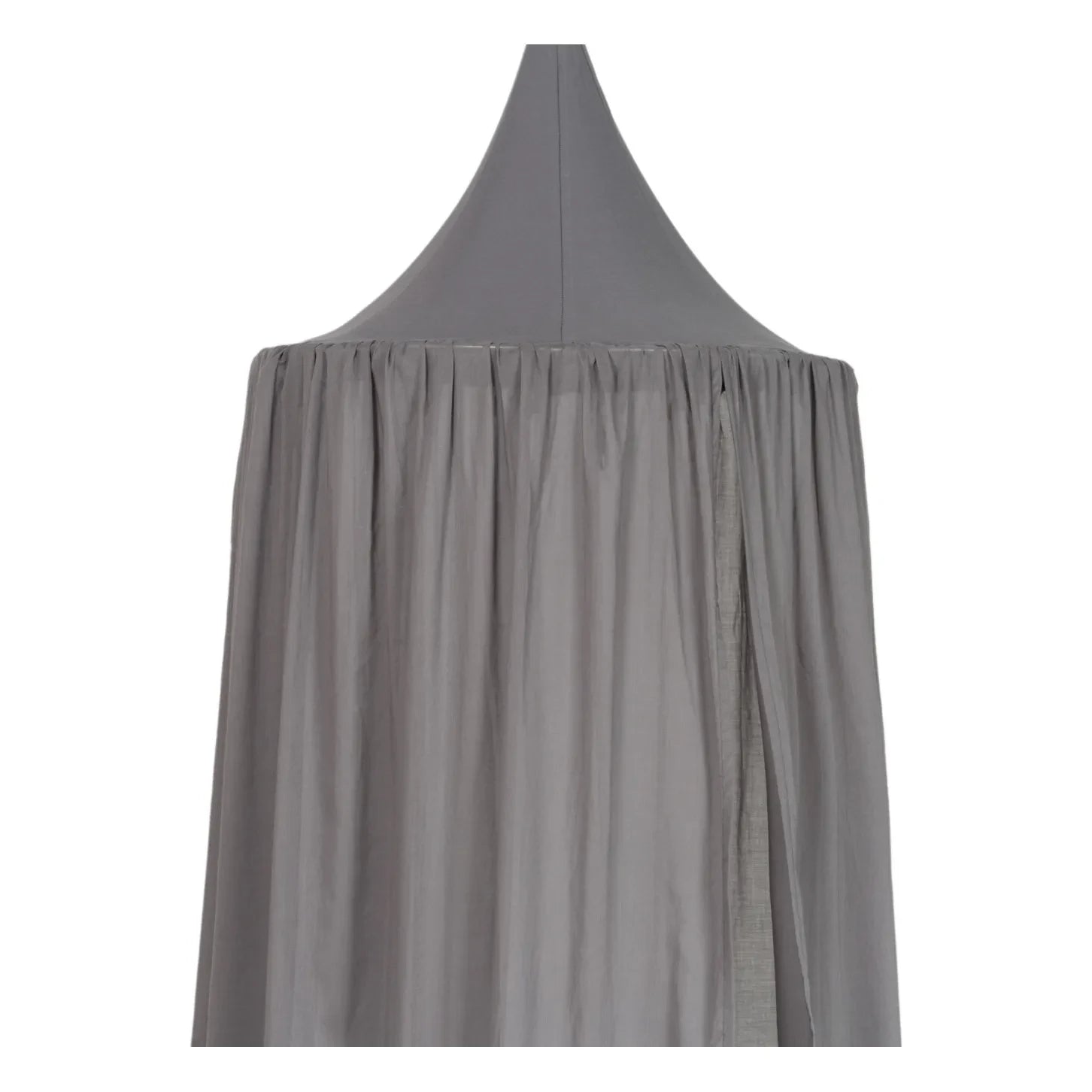 Nobodinoz - Vera Organic Cotton Bed Canopy | Gray