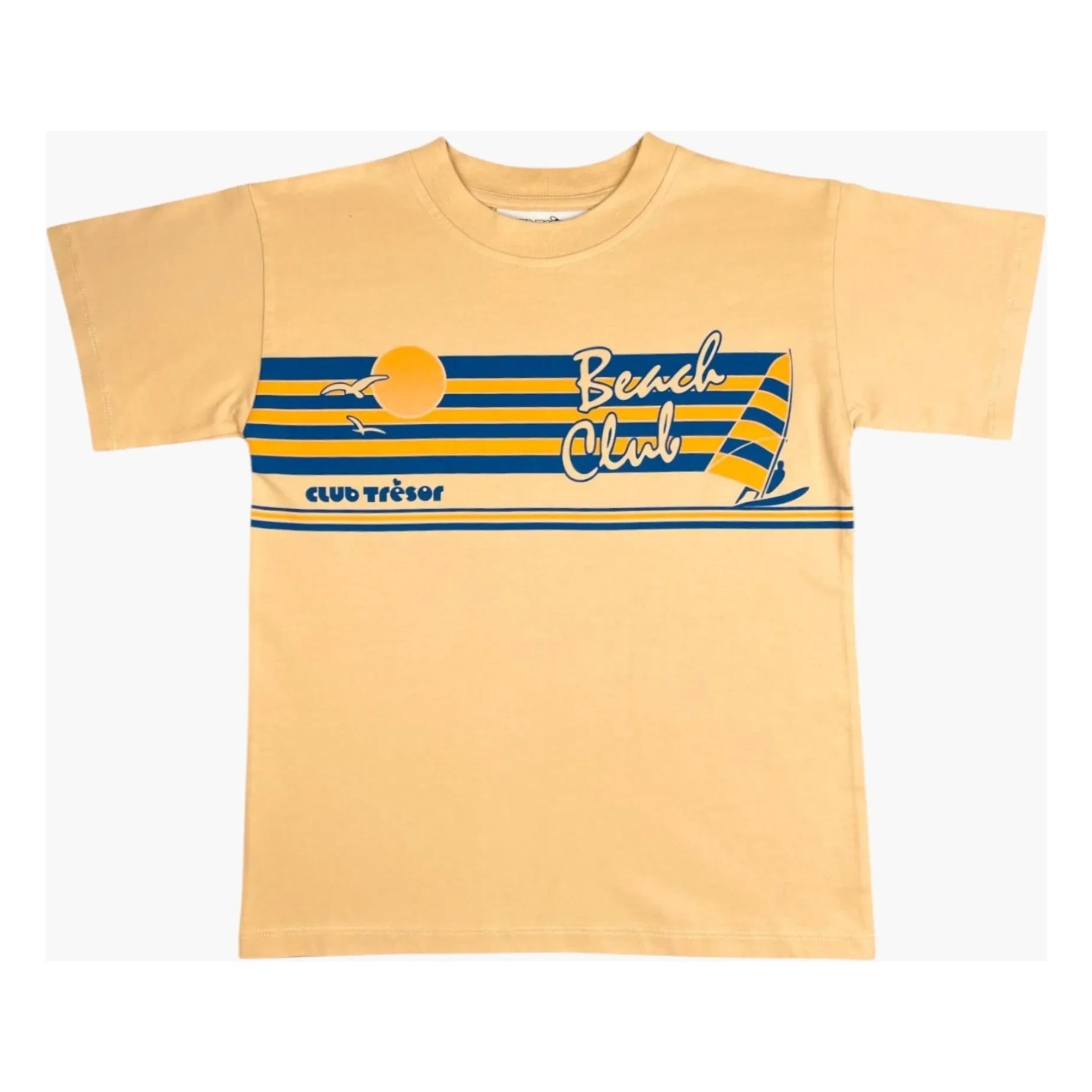 Club Trésor - Beach Club T-shirt | Beige