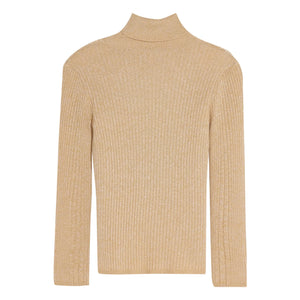Bellerose - Anolux Lurex balıkçı yaka | Kum