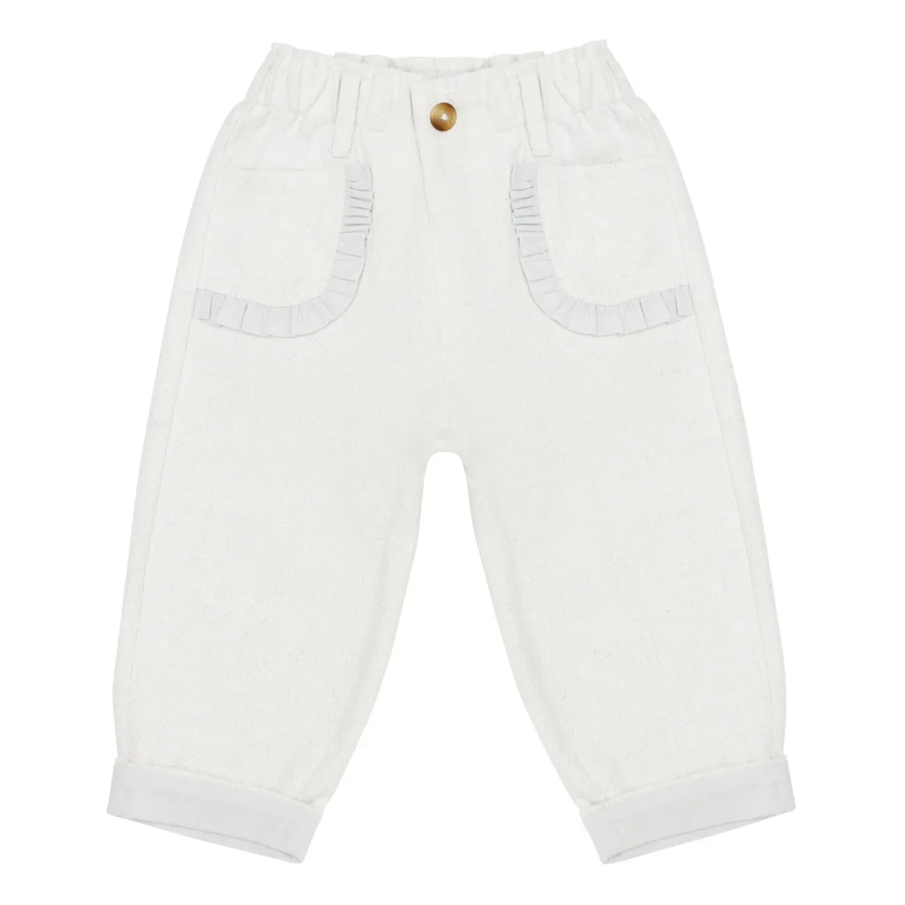 Donsje - Josefine Organic Cotton Pants | White