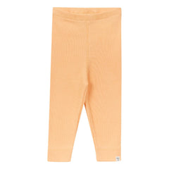 Arsène et Les Pipelettes - Ribbed Organic Cotton Leggings | Apricot