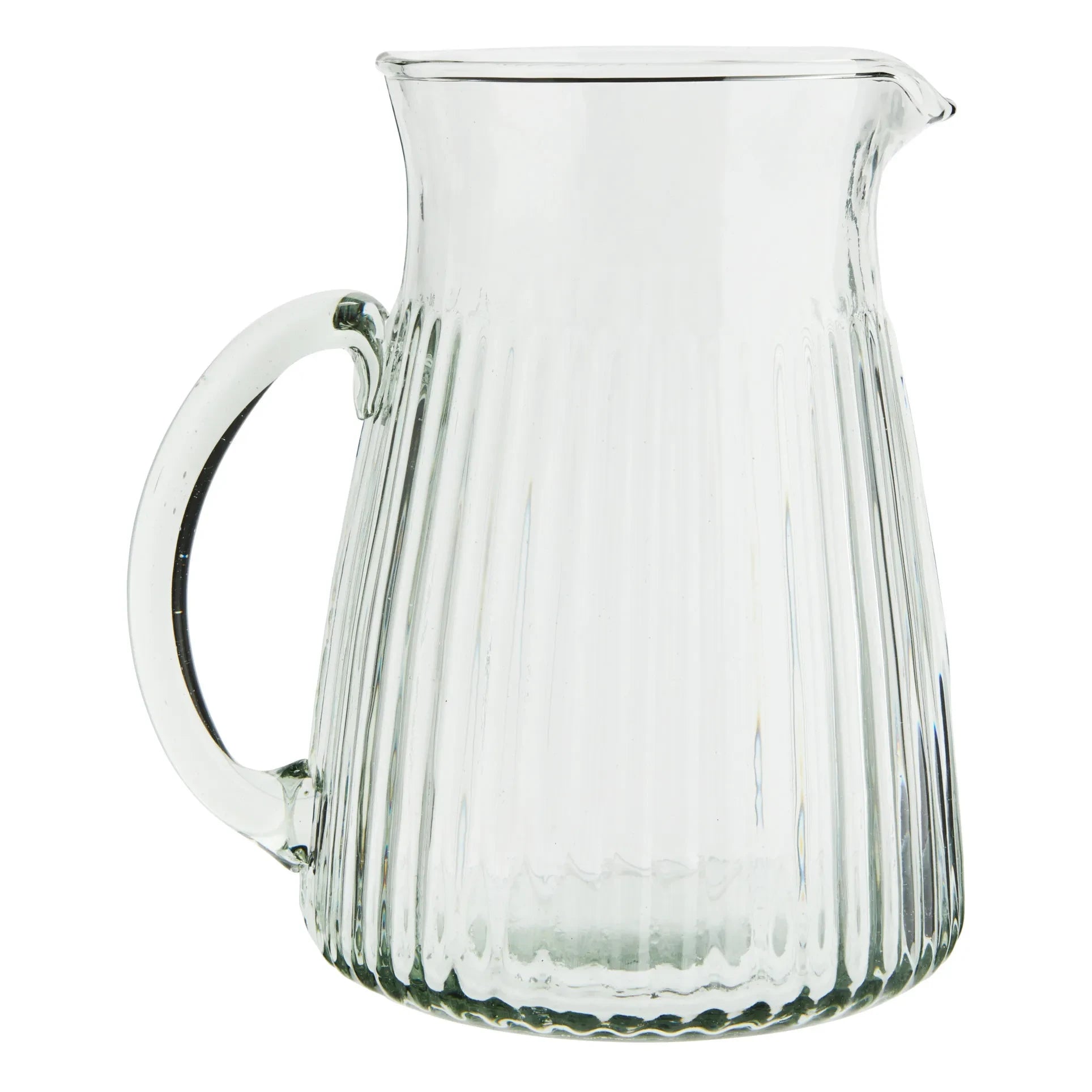 Madam Stoltz - Ribbed Glass Jug