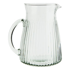 Madam Stoltz - Ribbed Glass Jug