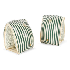 Konges Sløjd - Green Striped Inflatable Arm Bands | Green