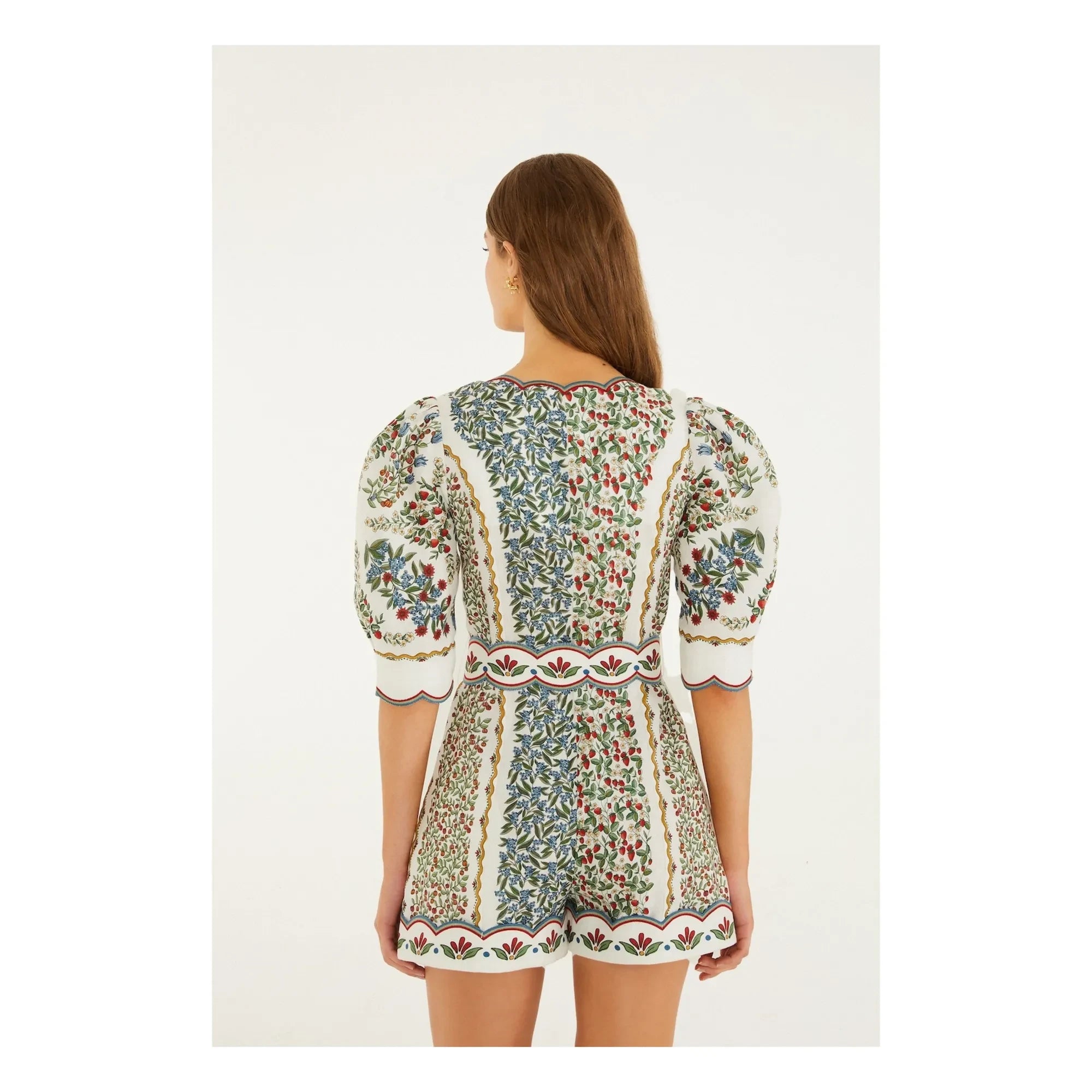 Farm Rio - Fruit Beauty Jumpsuit | White