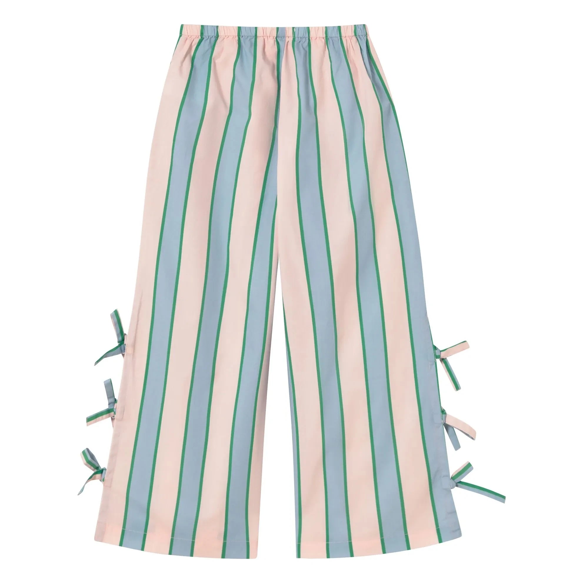 Tinycottons - Striped Tie Trousers | Light Pink