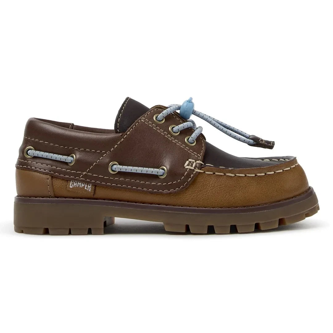 Camper - Compas Boat Shoes | Light Brown