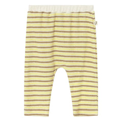 Cozmo - Jasper Striped Terry Leggings | Yellow