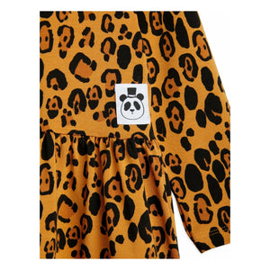 Mini Rodini - Leopard Dress | Brown