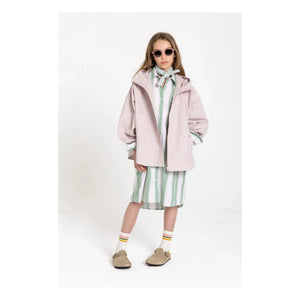 Smallable Kid - Striped Leya Shirt Dress | Mint Green