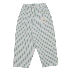 Babe & Tess - Tommaso Striped Pants | Green