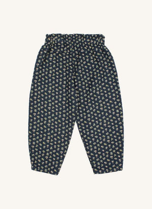 Búho - Floral Pattern Girl's Pants | Navy