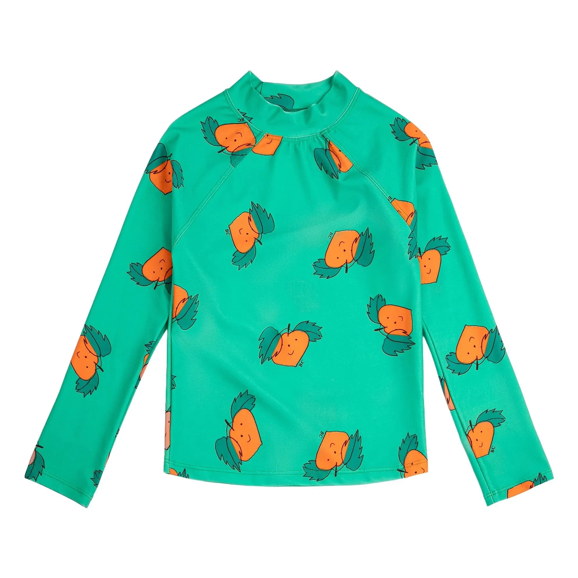 Bobo Choses - Orange UV Protective Bath T-Shirt Recycled Fibers | Green