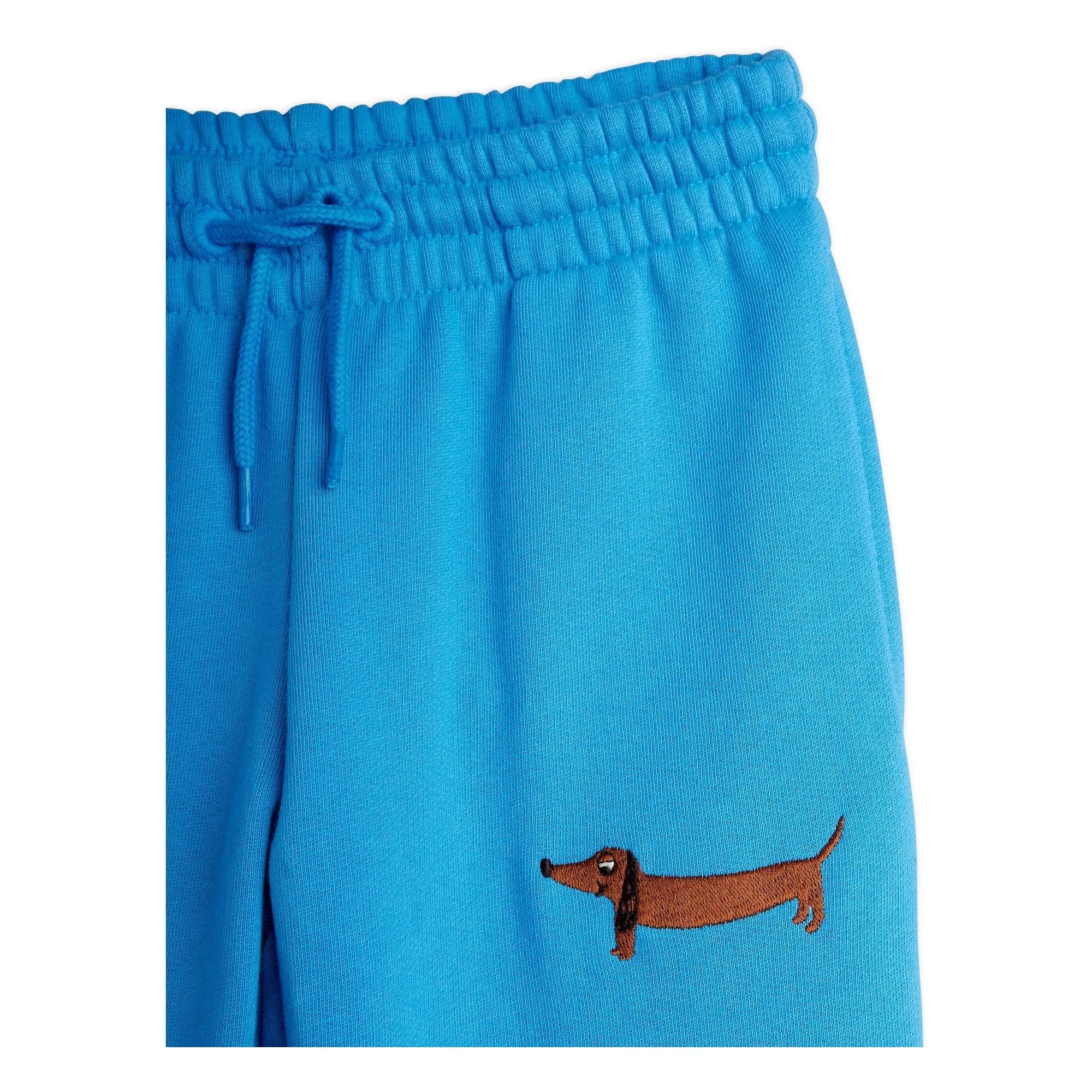 Mini Rodini - Dachshund Organic Cotton Jogger | Blue
