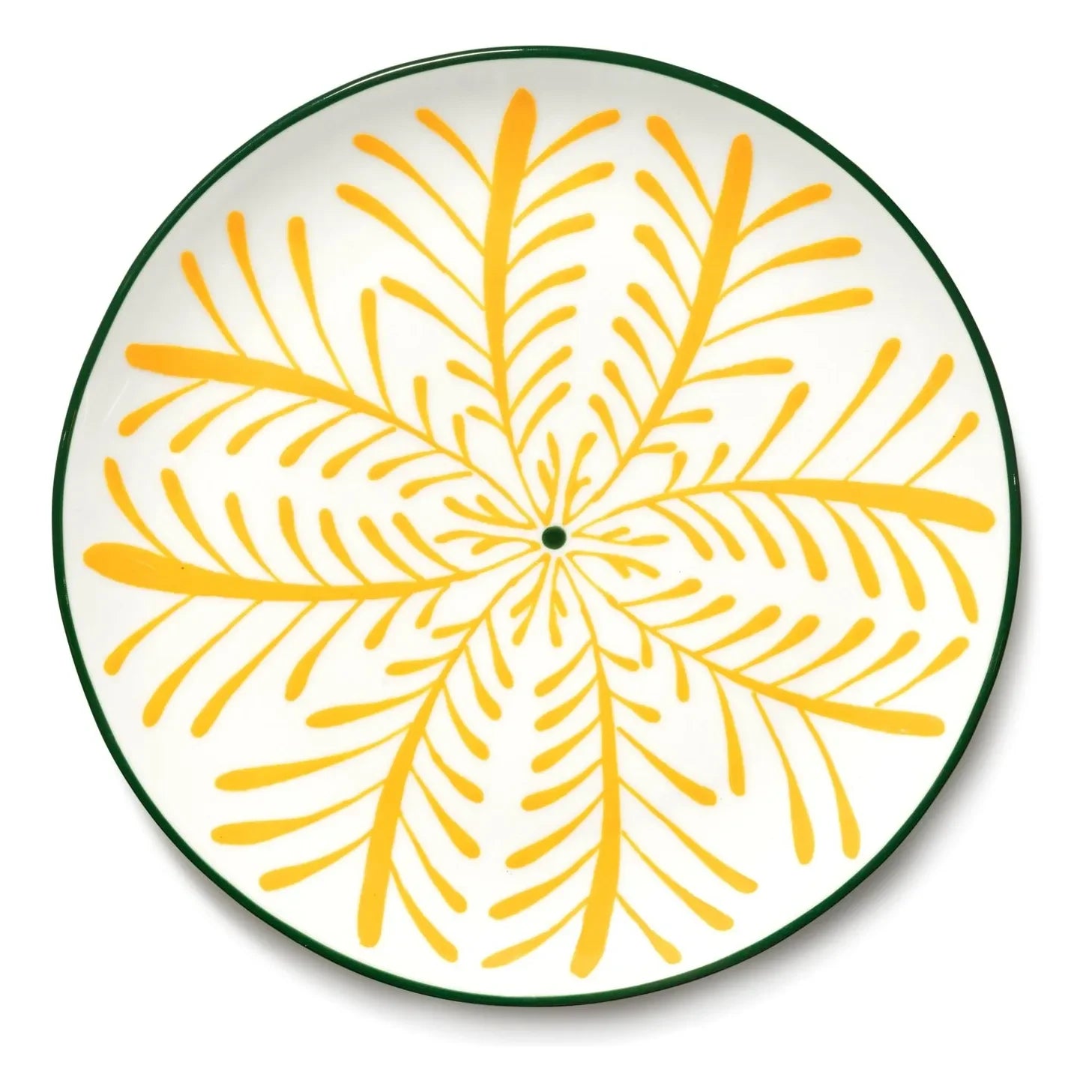Serax - Baazar Dessert Plates, Waww La Table - Set of 4 | Yellow