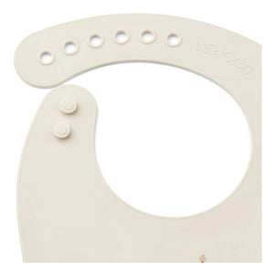 Liewood - Tilda Silicone Bibs - Set of 2 | Peach