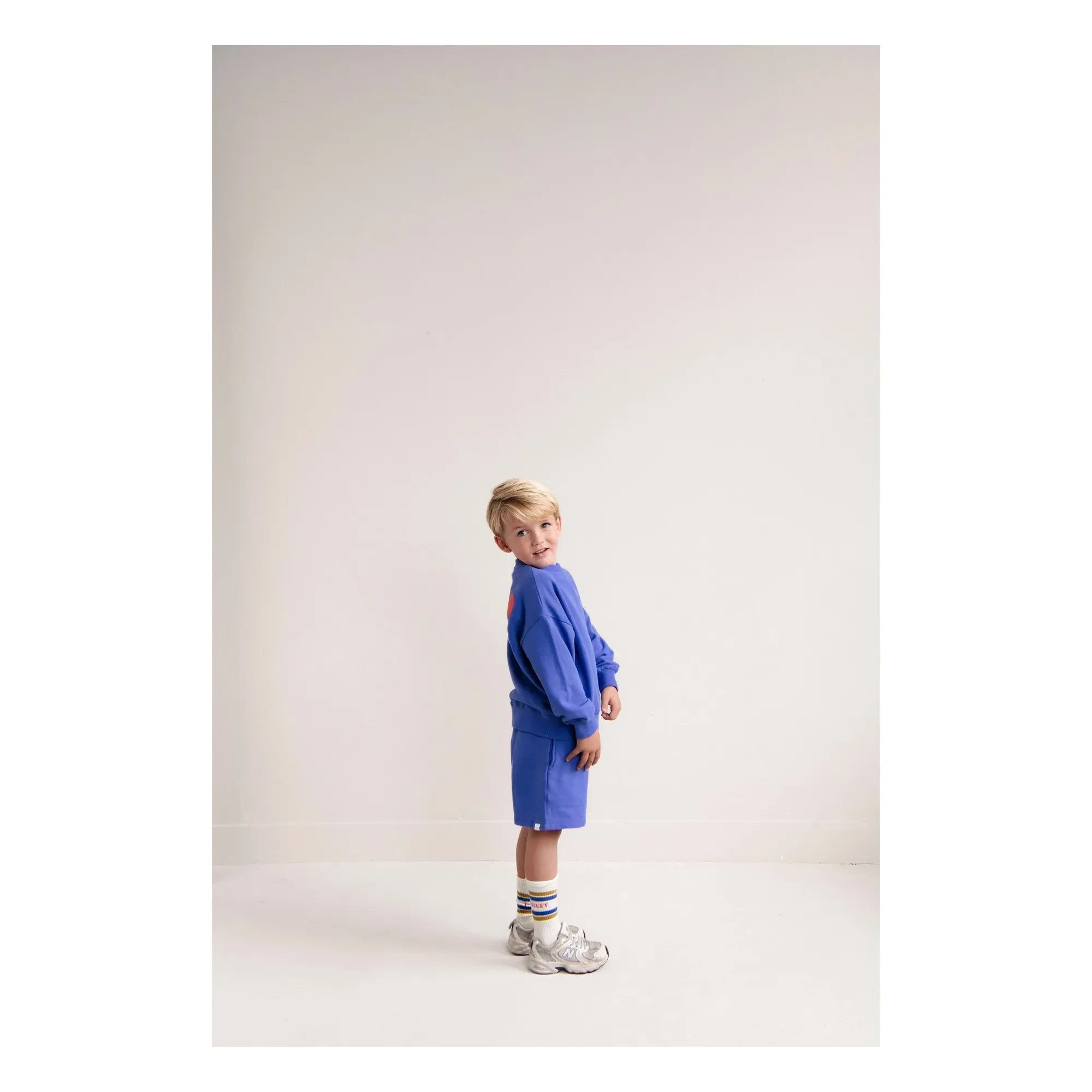 Jenest - Jack sweatshirt Organik pamuk | Kobalt