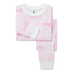 Sleepy Doe - Organic Cotton Baby Pajamas | Pink