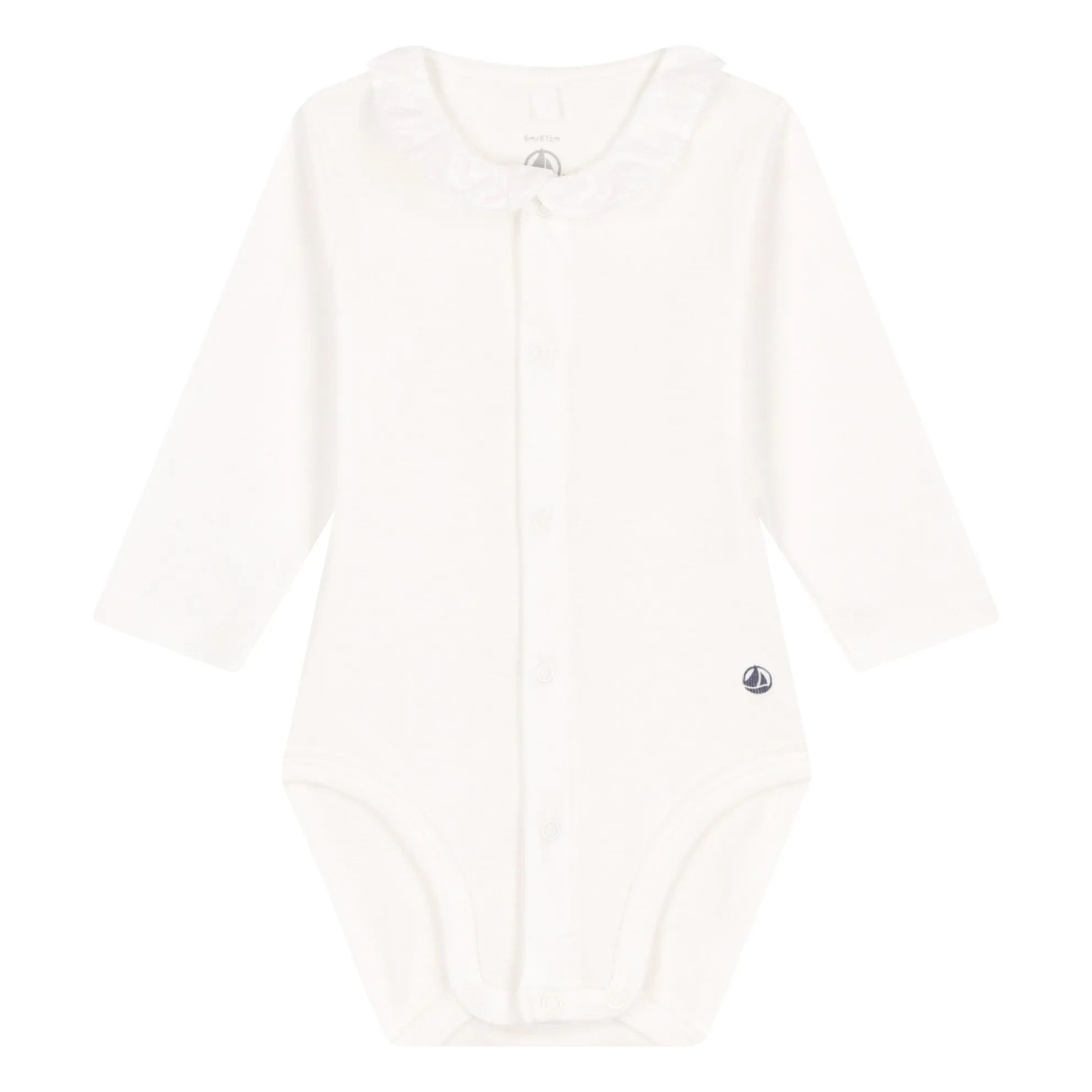 Petit Bateau - White Crew Neck