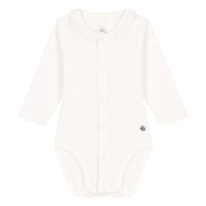Petit Bateau - White Crew Neck