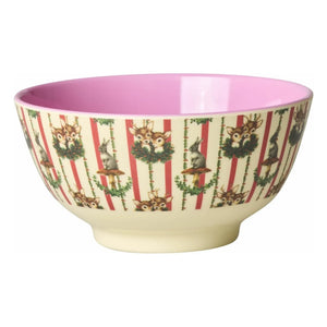Rice - Sweet Forest Melamine Bowl | Cream