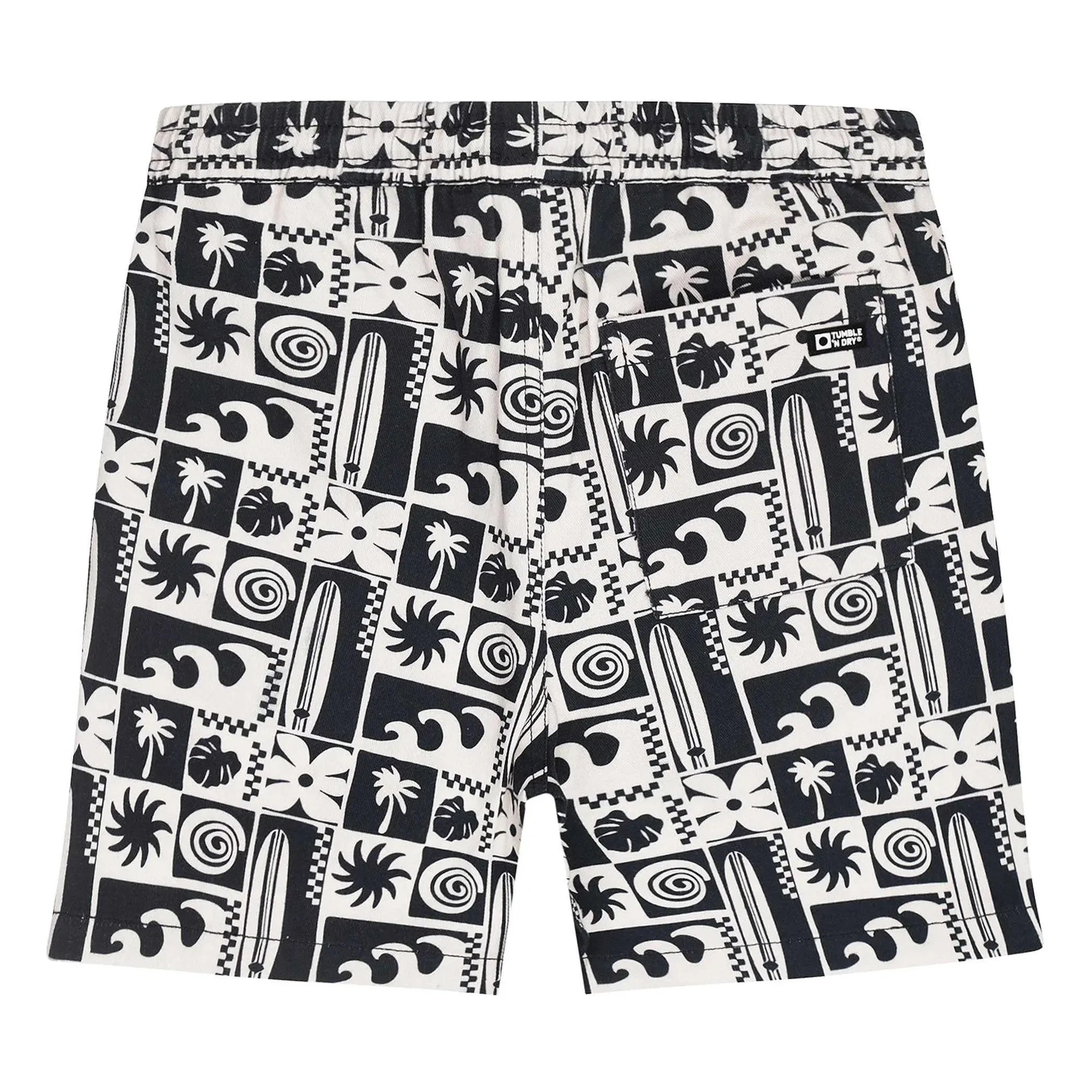 Tumble N'Dry - Short Palm Cove | Black