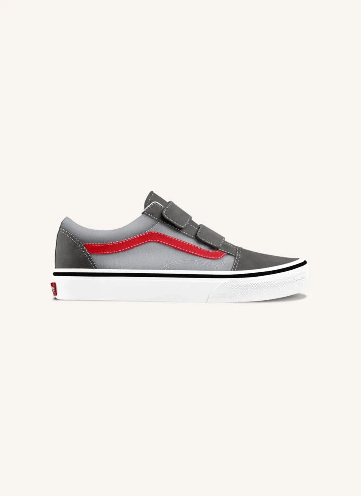Vans - Old Skool V Scratch Sneakers | Gri