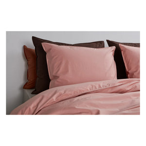 Suite 702 - Organik Percale Nevresim Kılıfı | Pudra pembesi