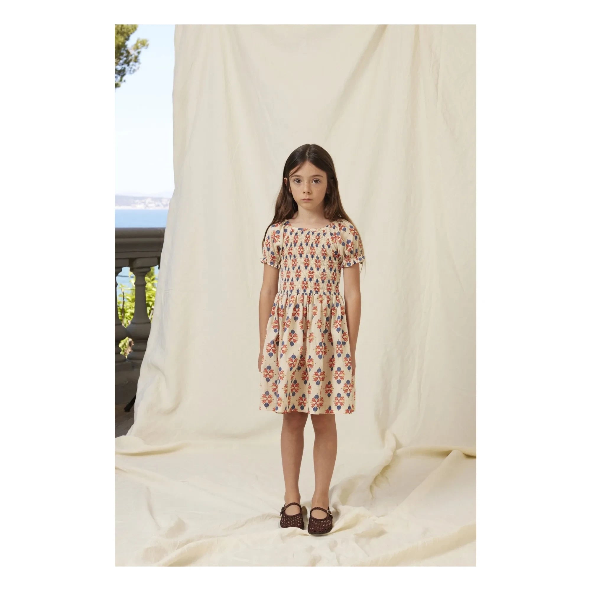 Bebe Organic - Kaia Gathered Dress | Cream