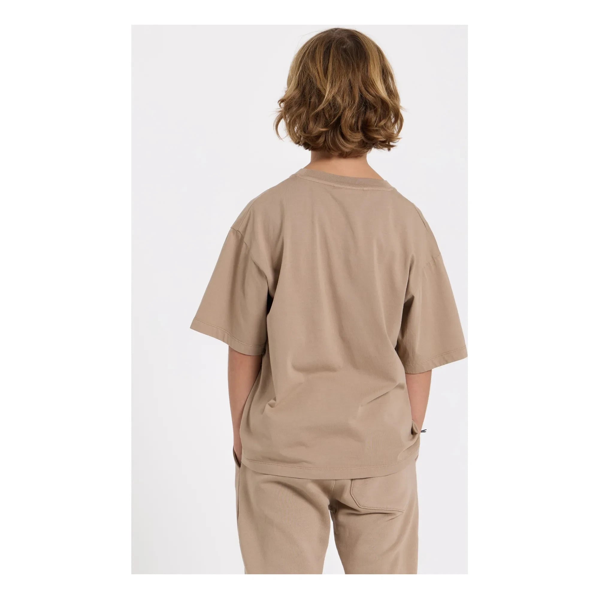 Smallable Kid - Nils Organic cotton t-shirt | Earth brown